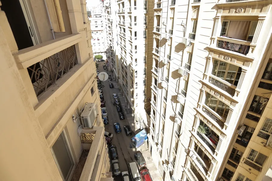 Apartment For Sale 220m Smouha (Kiroseiz Smouha Tower - Near Fawzi Moaz St. )First Hand-Semi Finished