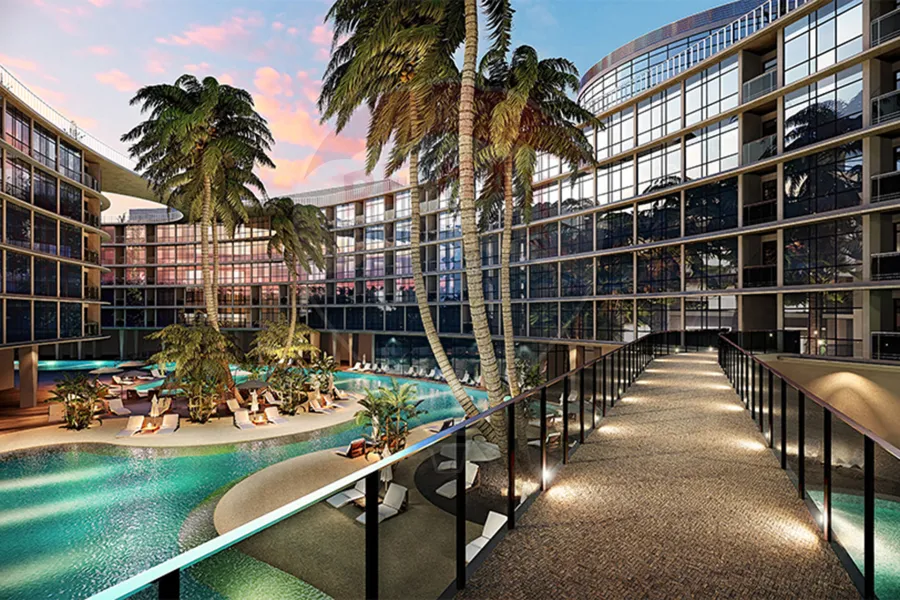 ستوديو فندقي للبيع 48 م (Lake Residence - التجمع الخامس)