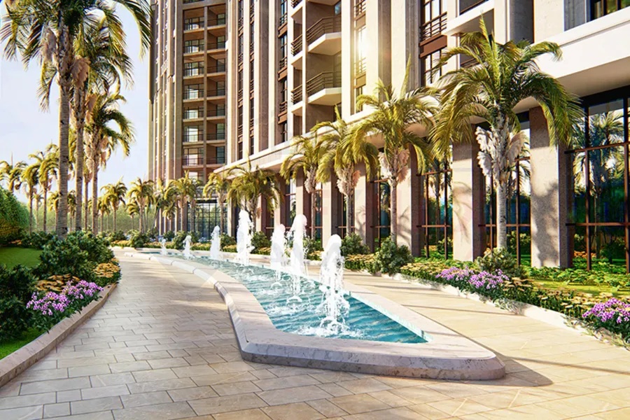 شقة للبيع 177م  سموحة (كومباوند فالوري انطونيادس -  نموذج ج)