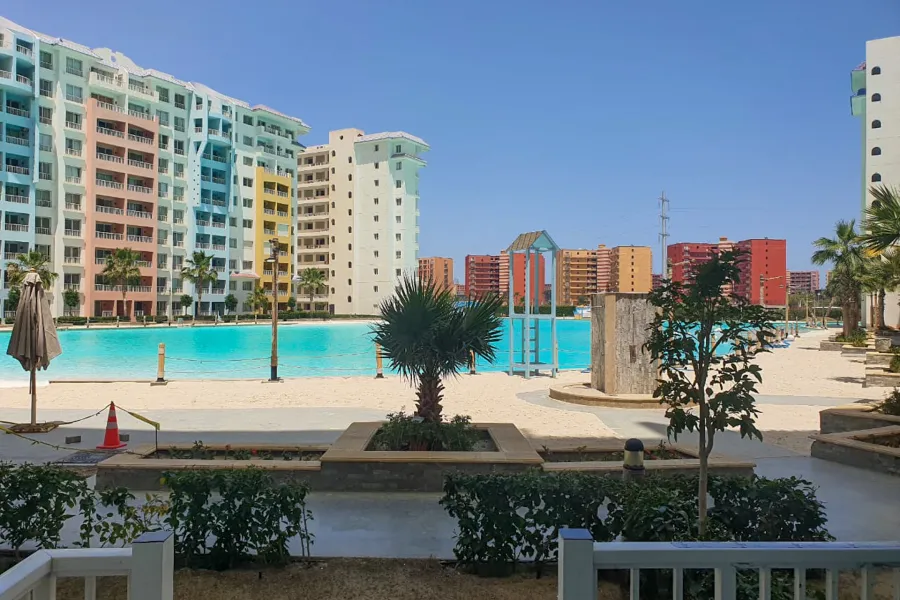 Ground floor chalet with garden for sale (Porto Golf - Sia Lagoon) 68 m - 3,100,000 EGP