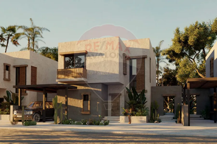 شاليه أرضي + حديقة للبيع الساحل (رأس الحكمة - مشروع جيفيرا ايلا) 86 م