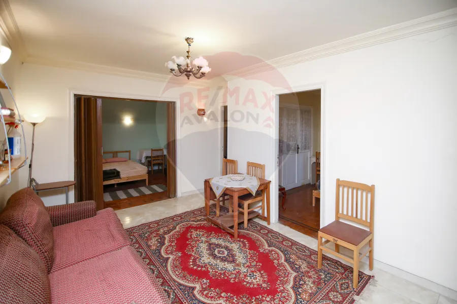 Furnished apartment for rent 120 m El Shatby (Port Said Street)