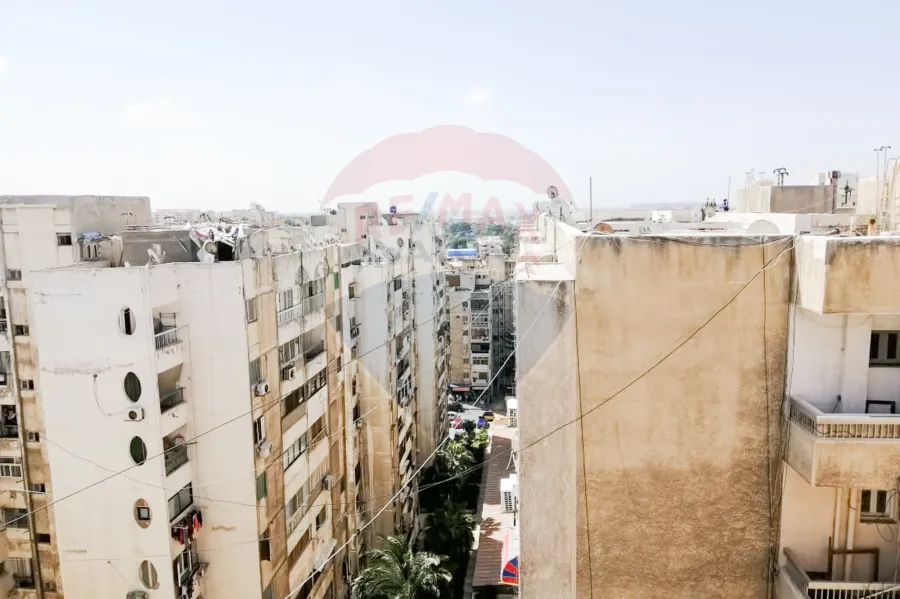 شقة للبيع 176م سموحة (المربع الذهبي - عمارة سوميد) -