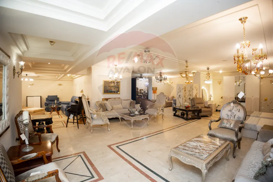 شقة للبيع 325 م سموحة (ش البرت الأول - عمارة براند)