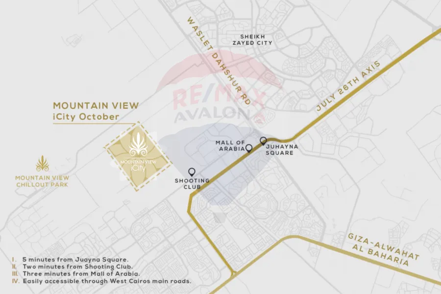 Apartment for sale October (Mountain View - i city)