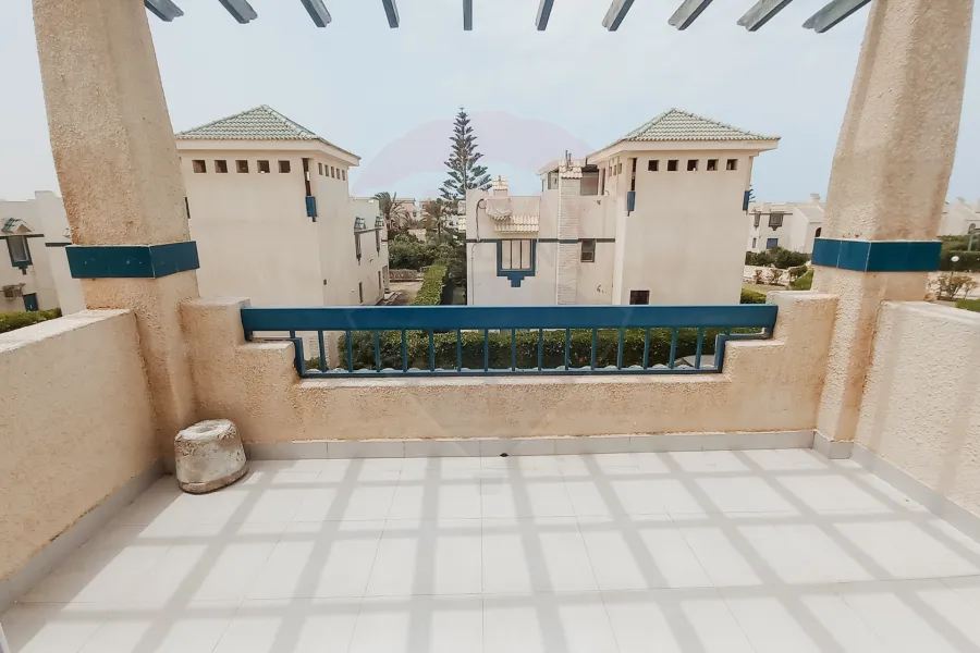 شاليه مفروش للايجار 110 م الساحل الشمالى ( قرية مينا4)