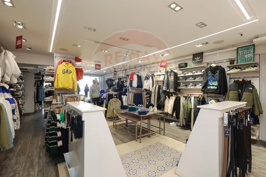 Shop for sale 80 m San Stefano (Abdel Salam Aref St.)