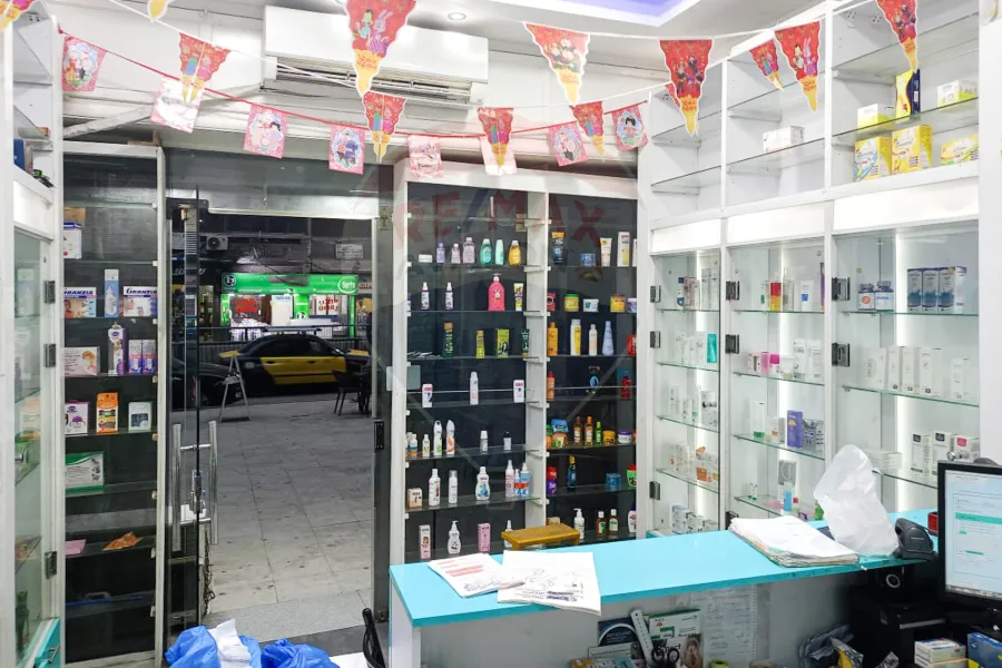 Pharmacy Ready With Equipment for Rent 33 m Sidi Bishr (Gamal Abdelnaser st)