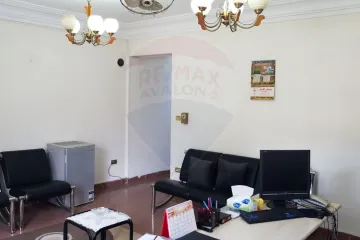 مقر اداري مفروش للايجار  110 م سموحة (شارع اسماعيل سري)