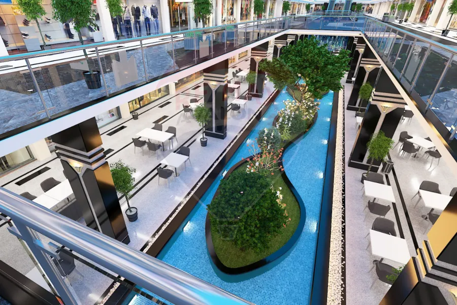 محل للبيع 101 م سموحة (جراند فيو - علي الطريق مباشرة)