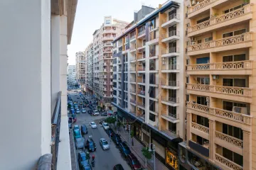 شقة مرخصة للبيع 204 م سموحة (ش بهاء الدين الغتوري - عمارة براند)