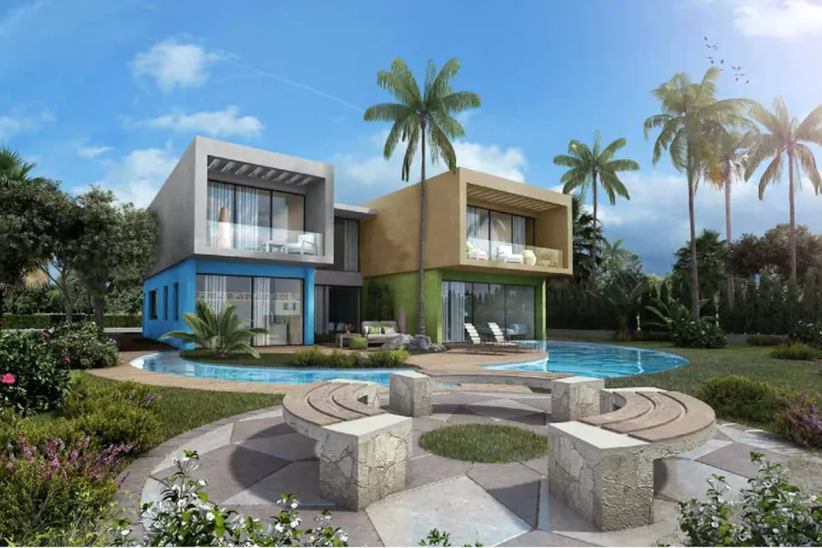 Twin house villa for sale (Mountain View Plage) 225 m