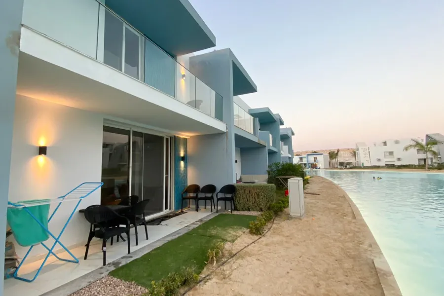 تاون هاوس كورنر للبيع (فوكا باي - رأس الحكمة) 140 م + 118 م جاردن - 14,000,000 ج