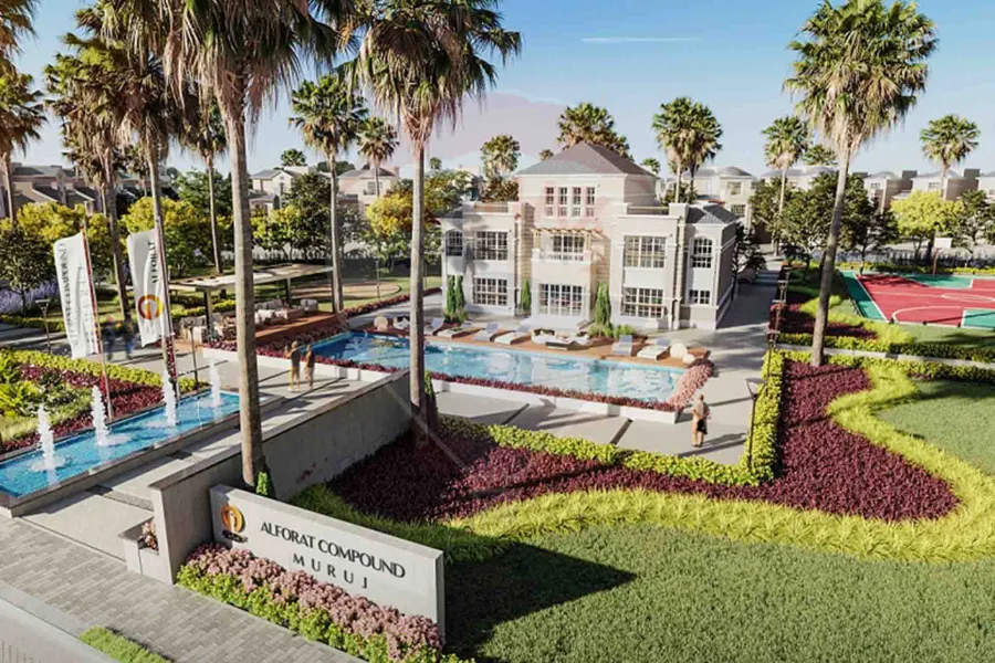 فيلا ستاند الون للبيع 405 م سموحة (كمبوند الفرات - مروج)