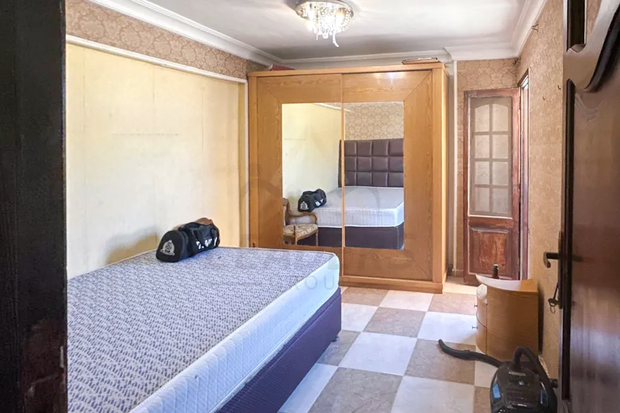 شقة للبيع 125 م صافي الابراهيميه (خطوات من ش ابو قير)