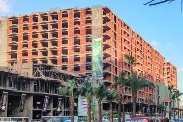 شقة للبيع 163 م سموحة (كومباوند جراند فيو - طريق 14 مايو)