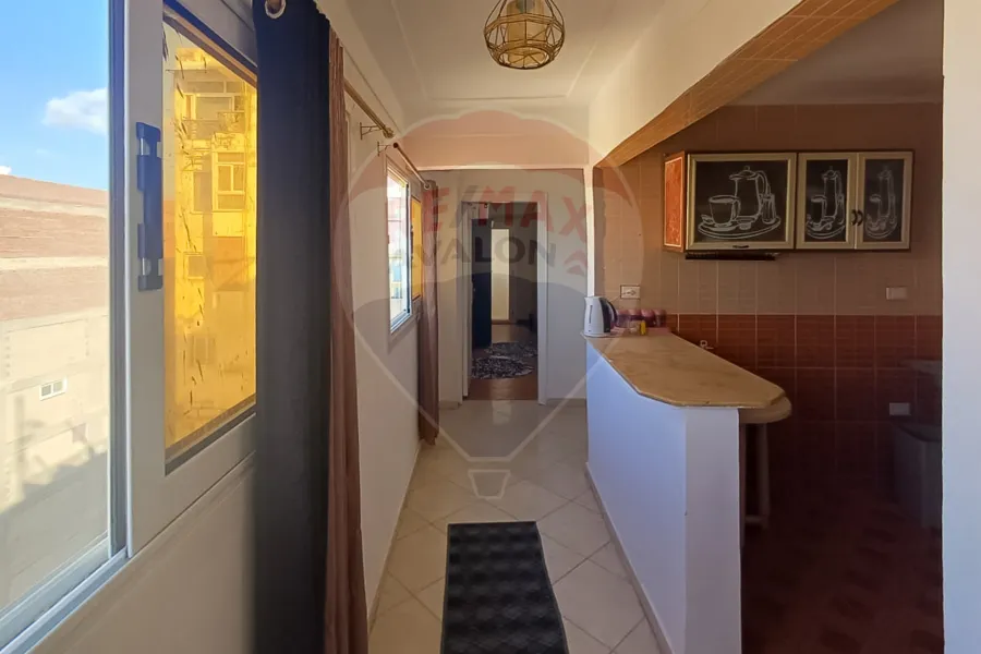 شقة للبيع 100 م سيدي بشر (بجوار مدرسة الطفولة السعيدة)