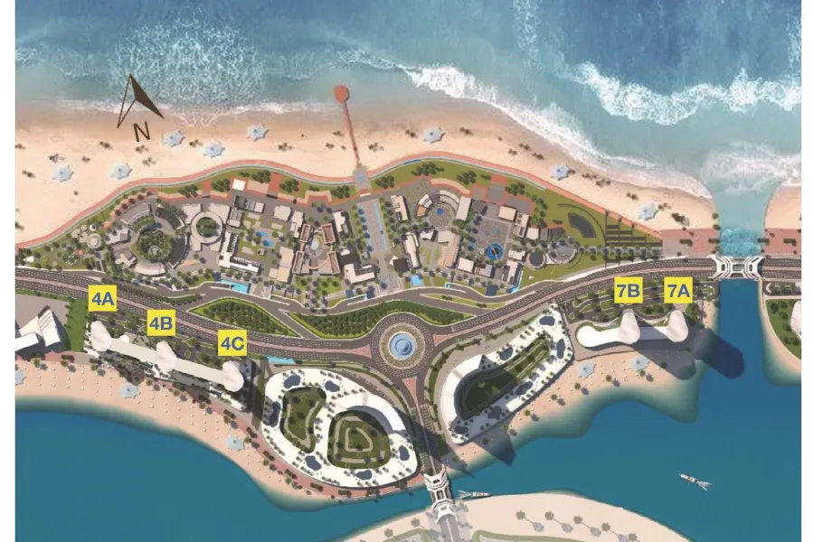 Hotel apartment for sale (North edge - Alamien) 351 m