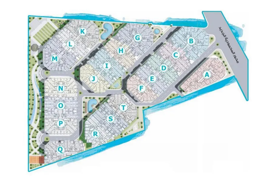 شقة للبيع 182م سموحة (كمبوند ڤالوري انطونيادس)