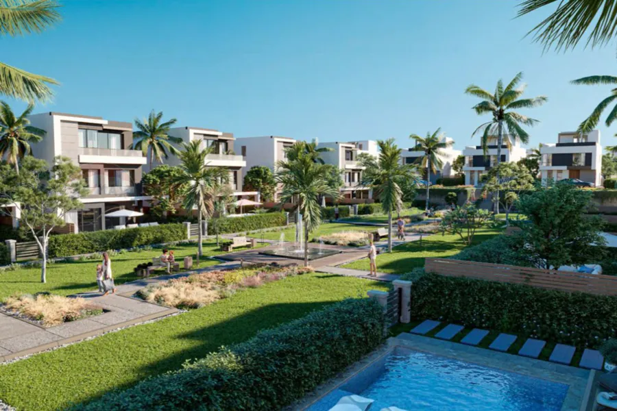 فيلا ستاند الون للبيع (بالم هيلز) الاسكندرية 398 م