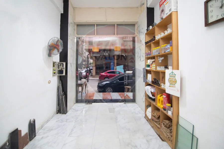 Shop for sale 48 m net Sidi Bishr (Branched from Gamal Abdel Nasser next to El Loualoaa Butchery)