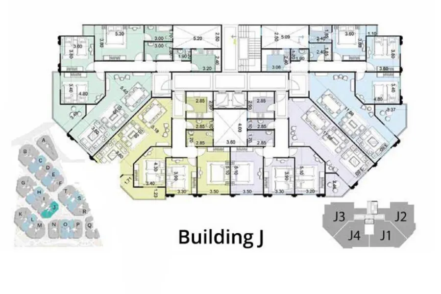 شقة للبيع 182م سموحة (كمبوند ڤالوري انطونيادس)