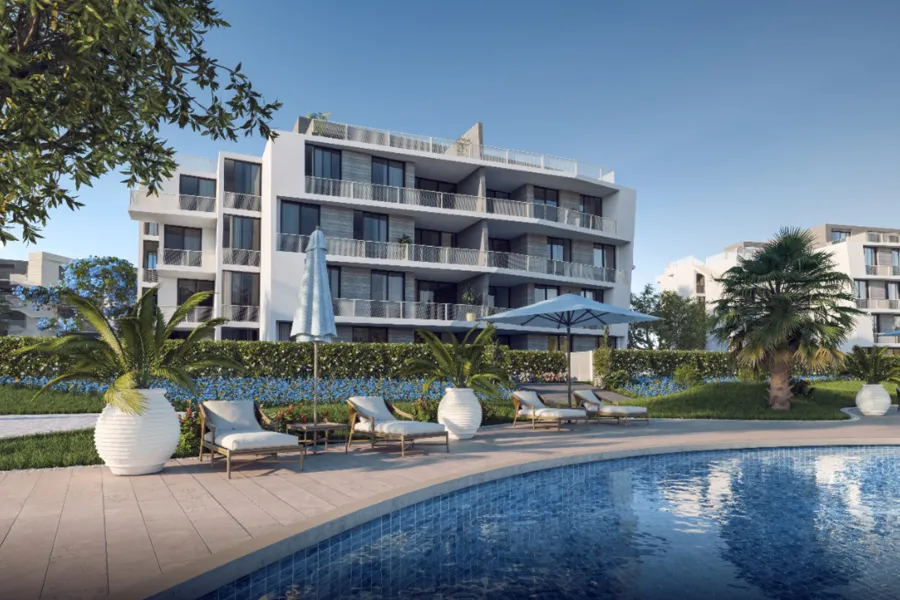 Studio with Garden for sale (White Sand) - 53 m