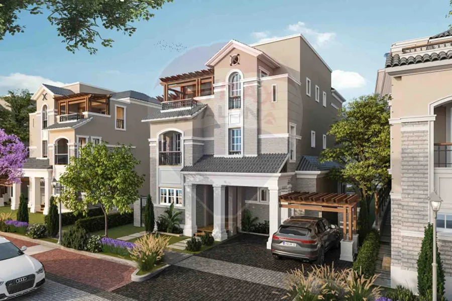 فيلا ستاند الون للبيع 405 م سموحة (كمبوند الفرات - مروج)