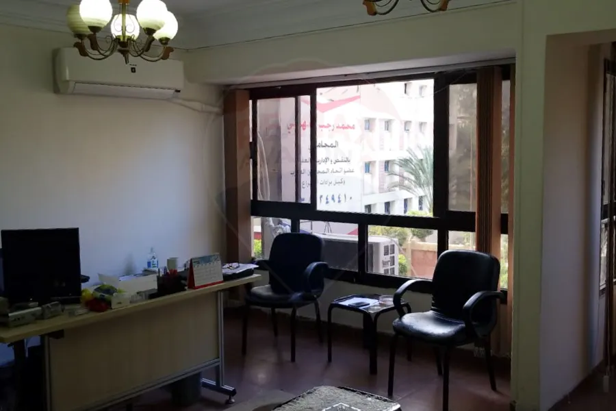 Furnished administrative unit for rent 110 m Smouha (Ismail Serry St.)