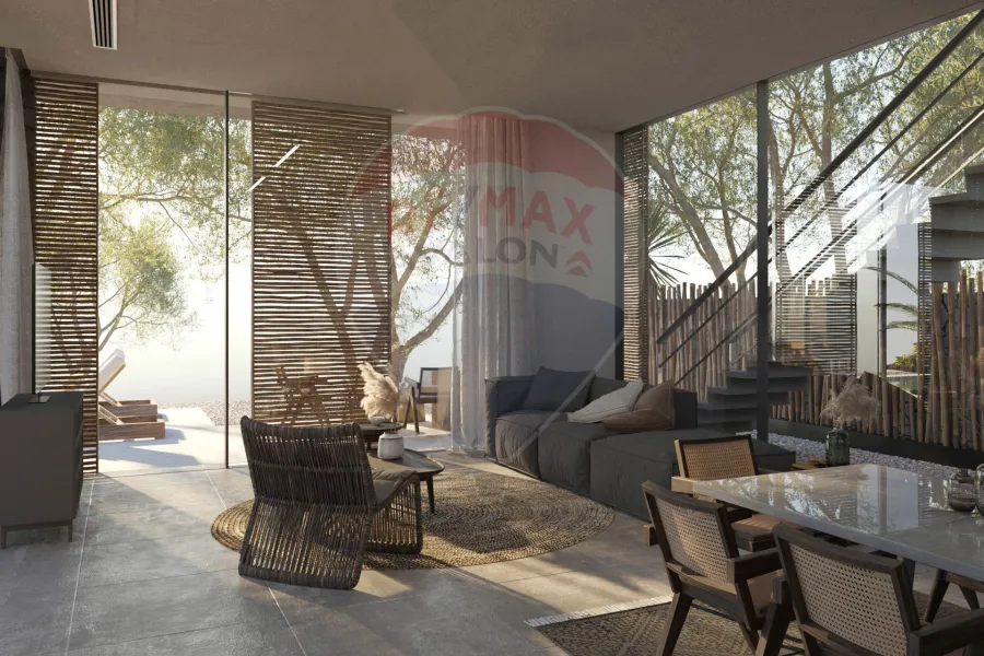 شاليه أرضي + حديقة للبيع الساحل (رأس الحكمة - مشروع جيفيرا ايلا) 86 م