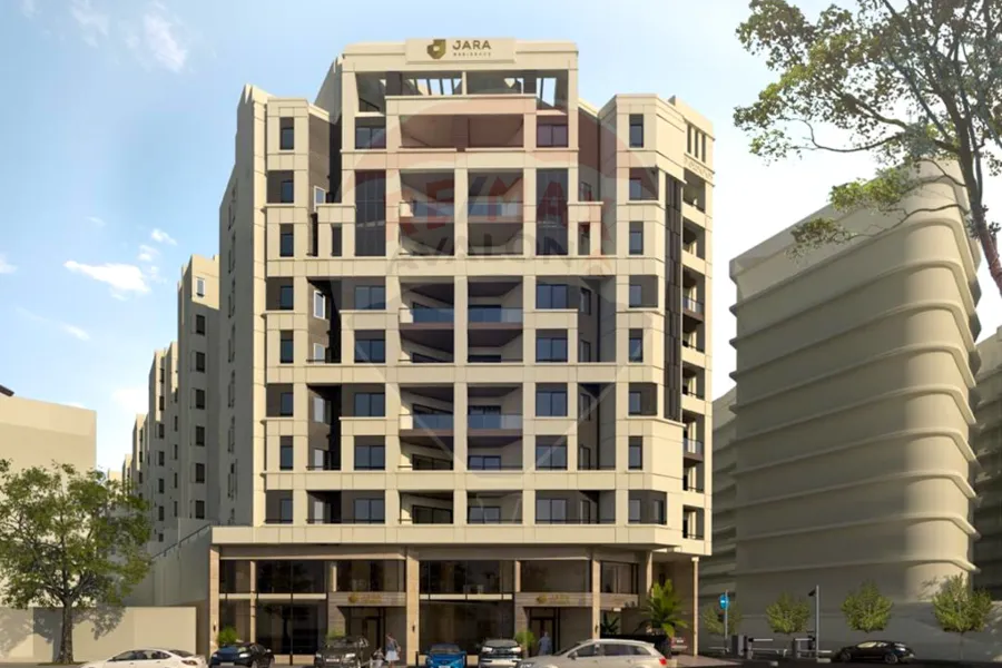 شقه للبيع 184 م سموحة (كومباوند جارا)