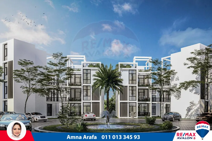 ستوديو للبيع 30م + 10م حديقة الساحل الشمالي (قرية زهرة)