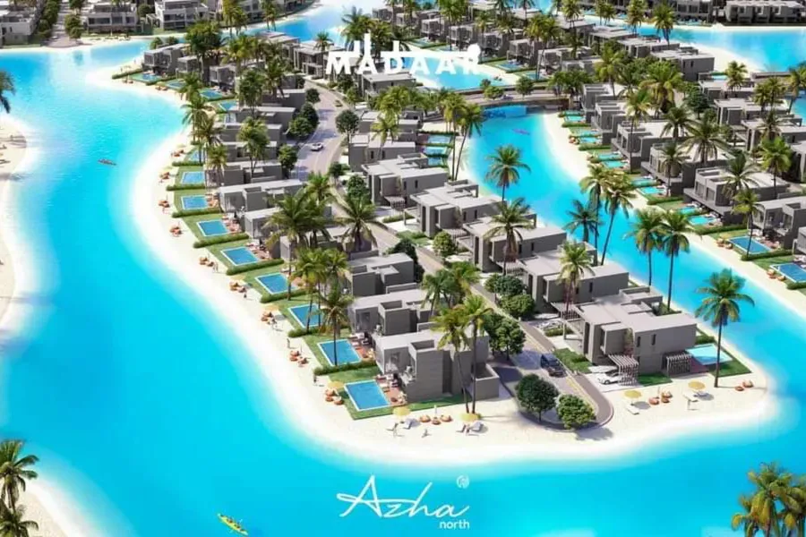 فيلا للبيع الساحل (ازها - رأس الحكمة) 381 م