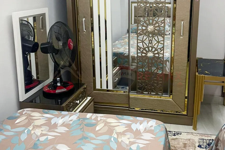 Furnished apartment for rent 100 m Smouha (in front of Zahran Mall)