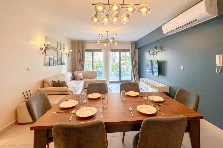 شاليه أرضي بجاردن للبيع (مراسي) 101 م