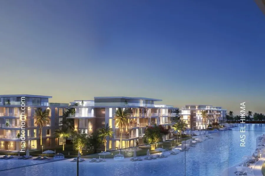 فيلا للبيع الساحل (ازها - رأس الحكمة) 381 م