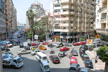 Administrative apartment for rent 125 m Smouha (Bahaa El-Din Al-Ghatouri St.)