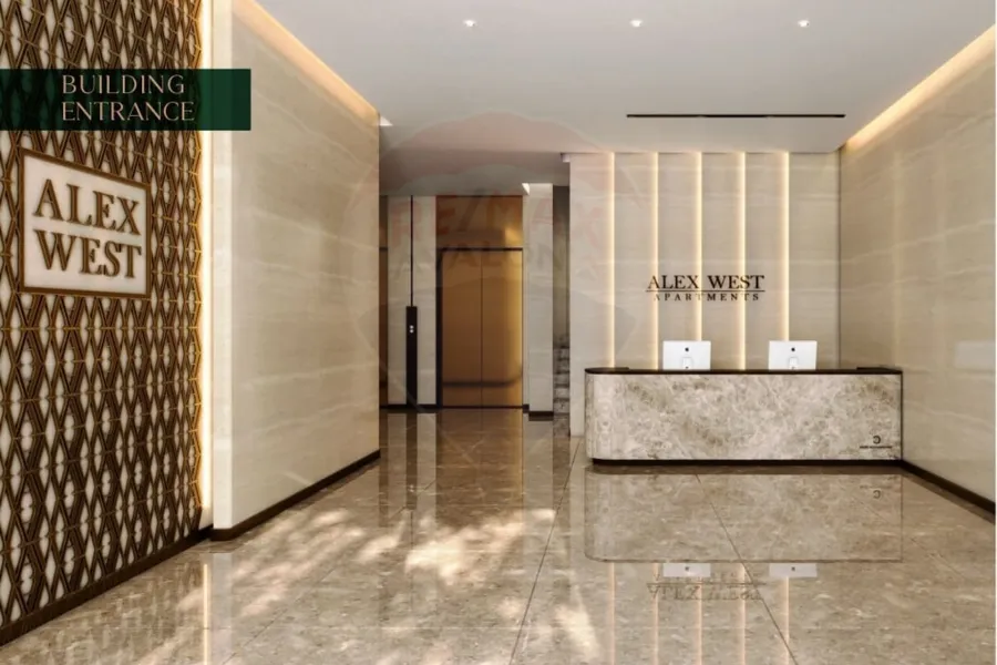 Apartment for sale 154 m + 69 m King Mariout Garden (Alex West Compound)