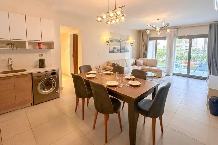 شاليه أرضي بجاردن للبيع (مراسي) 101 م