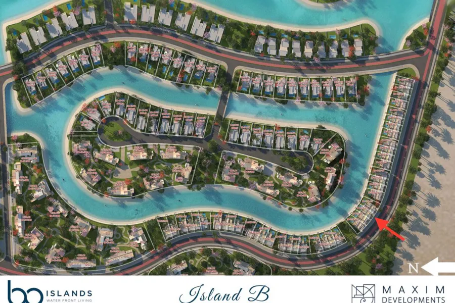 Twin house villa for sale (Mountain View Plage) 225 m