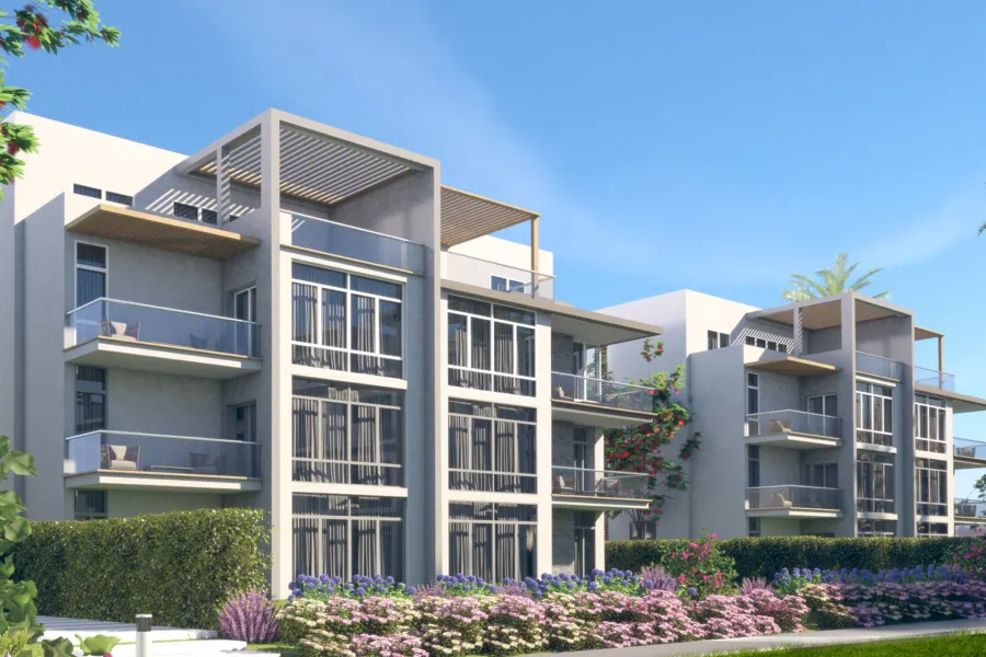 Penthouse for sale (Mazarine - El Alamein) 71 m + 79 terrace