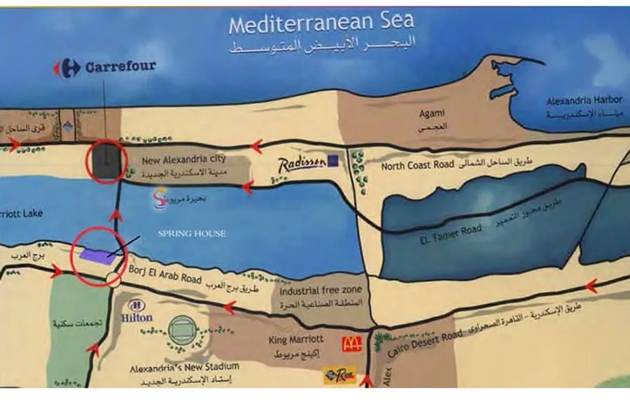 Duplex Apartment For Sale 220m +50m Garden King Marriott (Spring House Compound - Near Khatab Oasis)