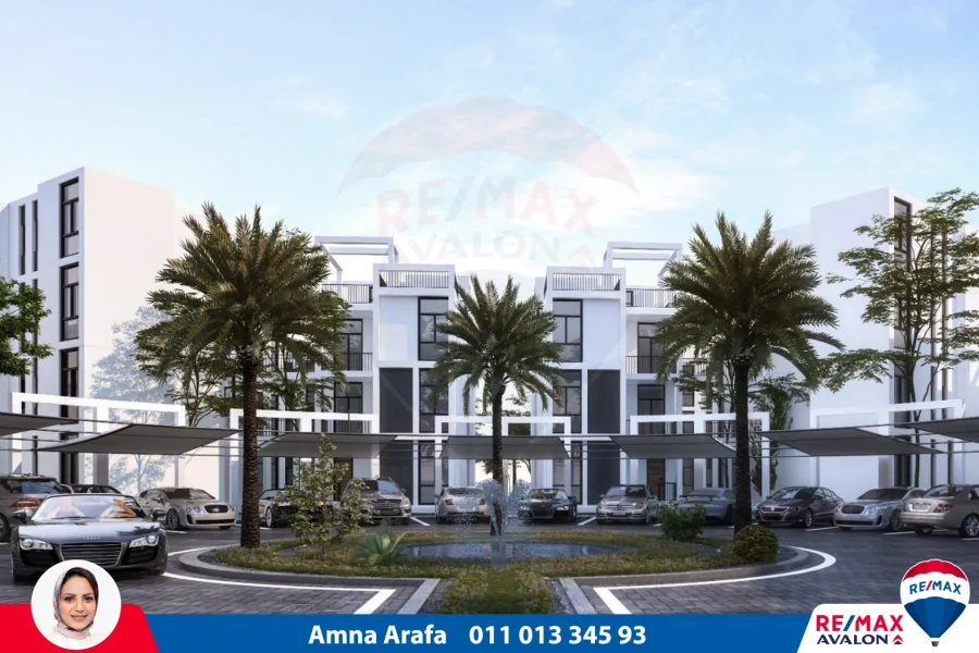 ستوديو للبيع 30م + 10م حديقة الساحل الشمالي (قرية زهرة)