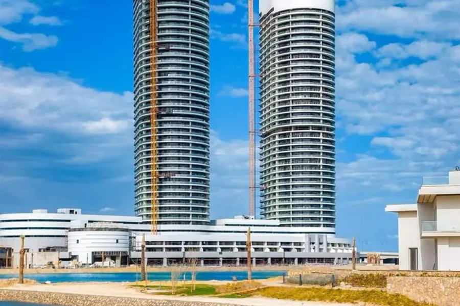 Penthouse for sale (Mazarine - El Alamein) 71 m + 79 terrace