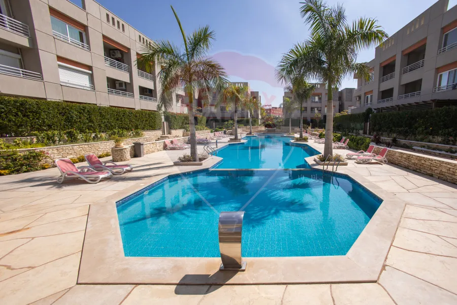 Furnished ground floor apartment for rent 115 m + 20 m Garden - King Mariout (King City Compound)