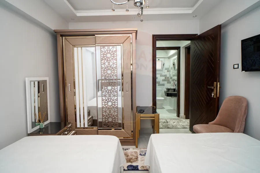 Furnished Apartment for rent 100 m Smouha (Steps from Fawzy Moaaz st)