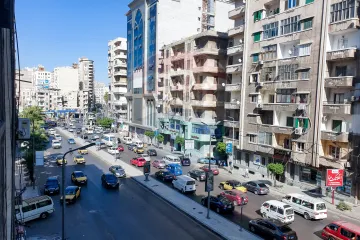 شقة إداري للإيجار 90 م الإبراهيمية (ش أبو قير)