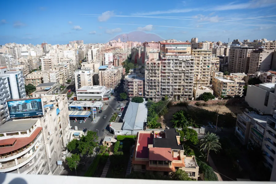 شقة للبيع 235 م رشدي (ش ابو قير)