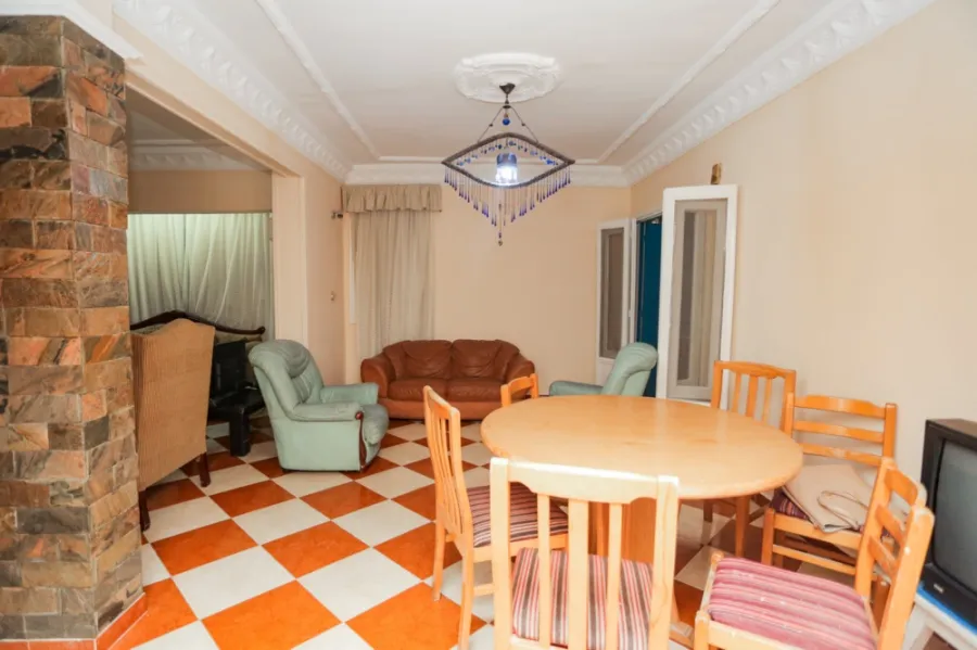 Furnished Apartment for rent 140m Maamoura Beach