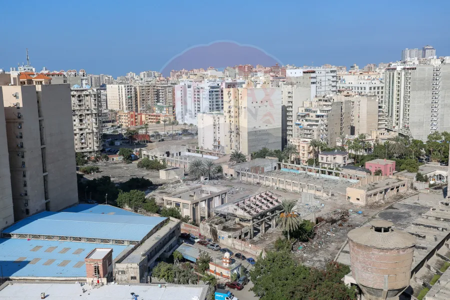 شقة للإيجار 285 م مباني + 210 م تراس سموحة (شارع زكي رجب)